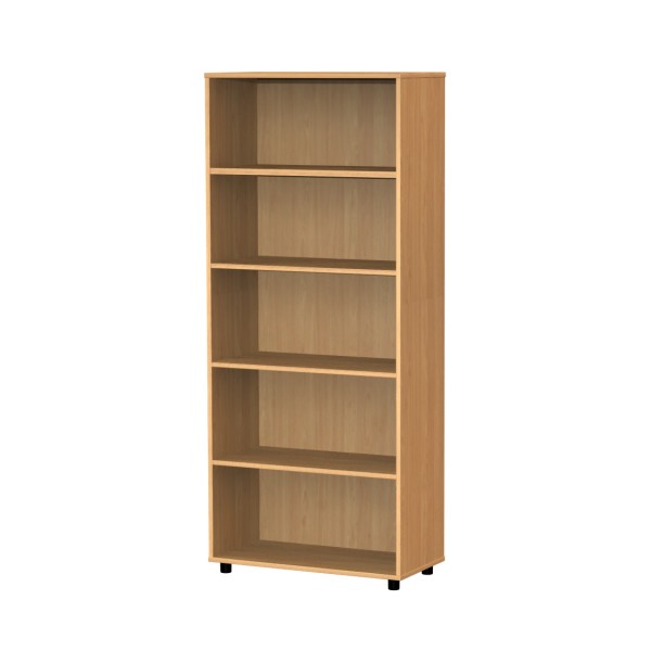 Prestatgeria de 189 cm d'alt amb 5 espais, 4 prestatges mòbils